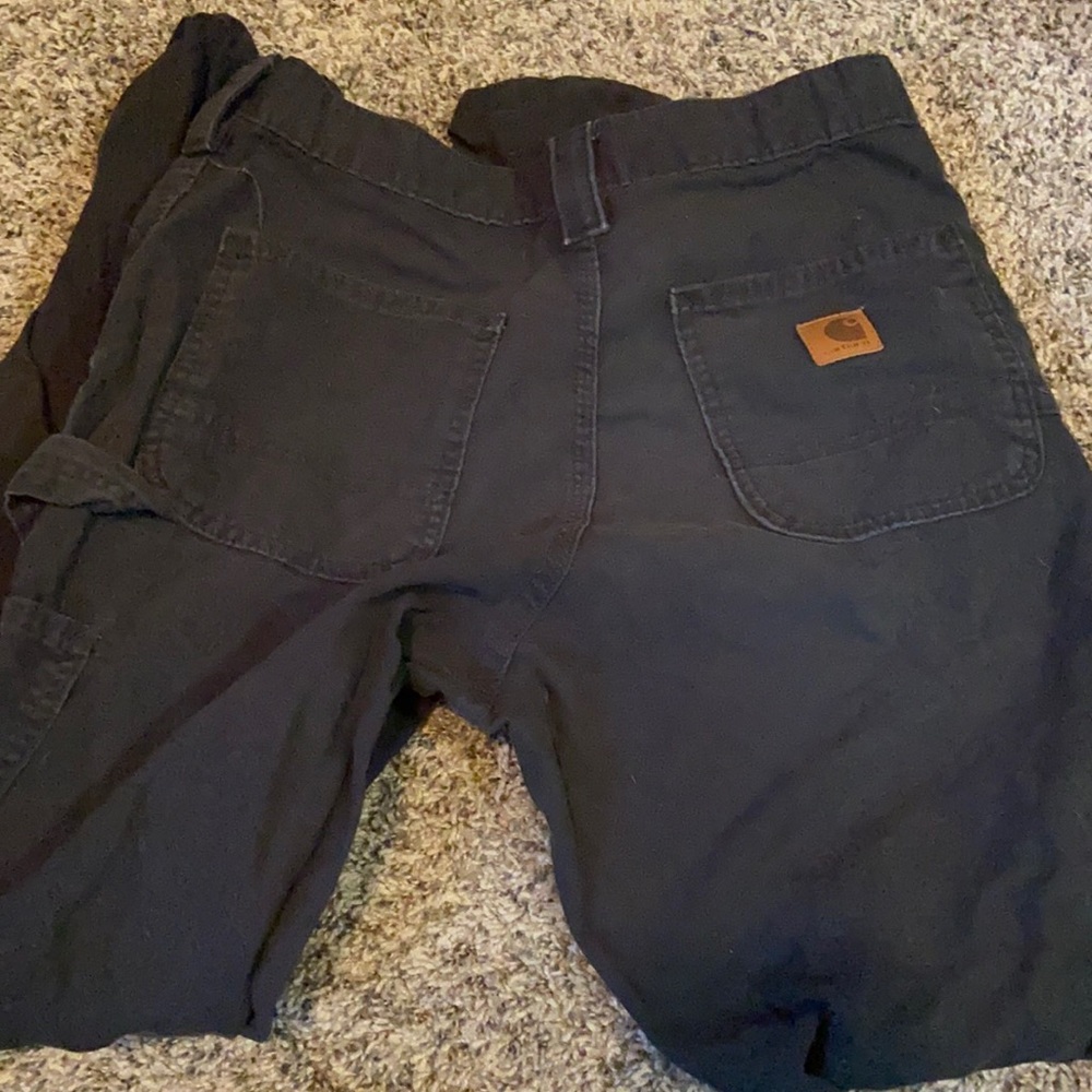Black carhartt pants 30x32